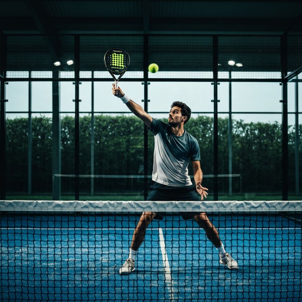 Mastering the Bandeja at the Net